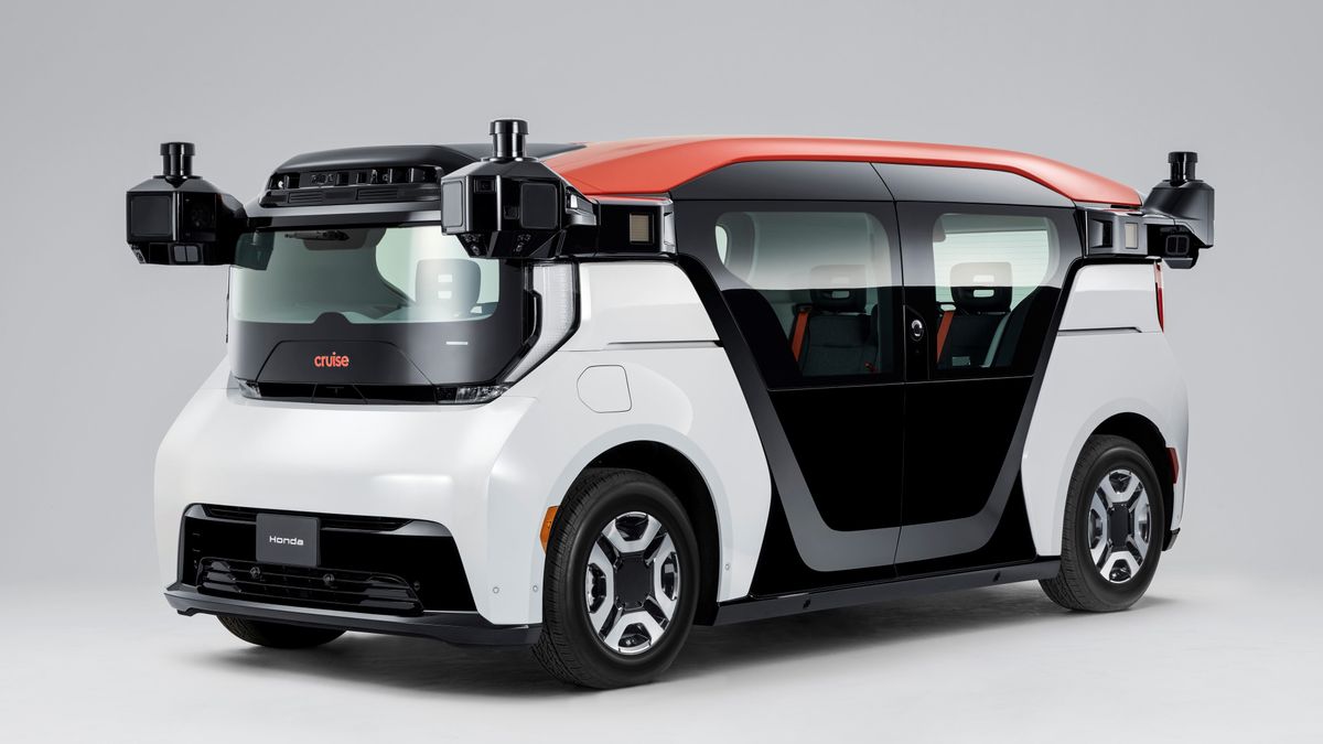 本田4级自动驾驶出租车在JMS 2023上展出