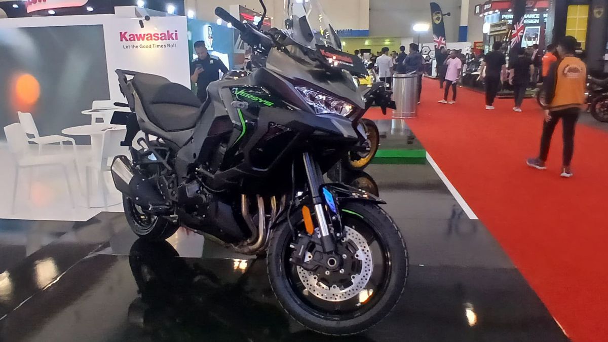 Kawasaki Motor Indonesia Showcases Latest Versys 1100 At IMOS 2024, Here Are The Specifications And Prices