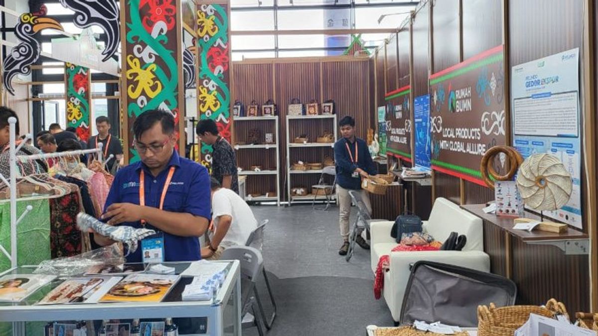 Pelindo Brings Products of 6 Fostered MSEs at the China-ASEAN Expo 2023