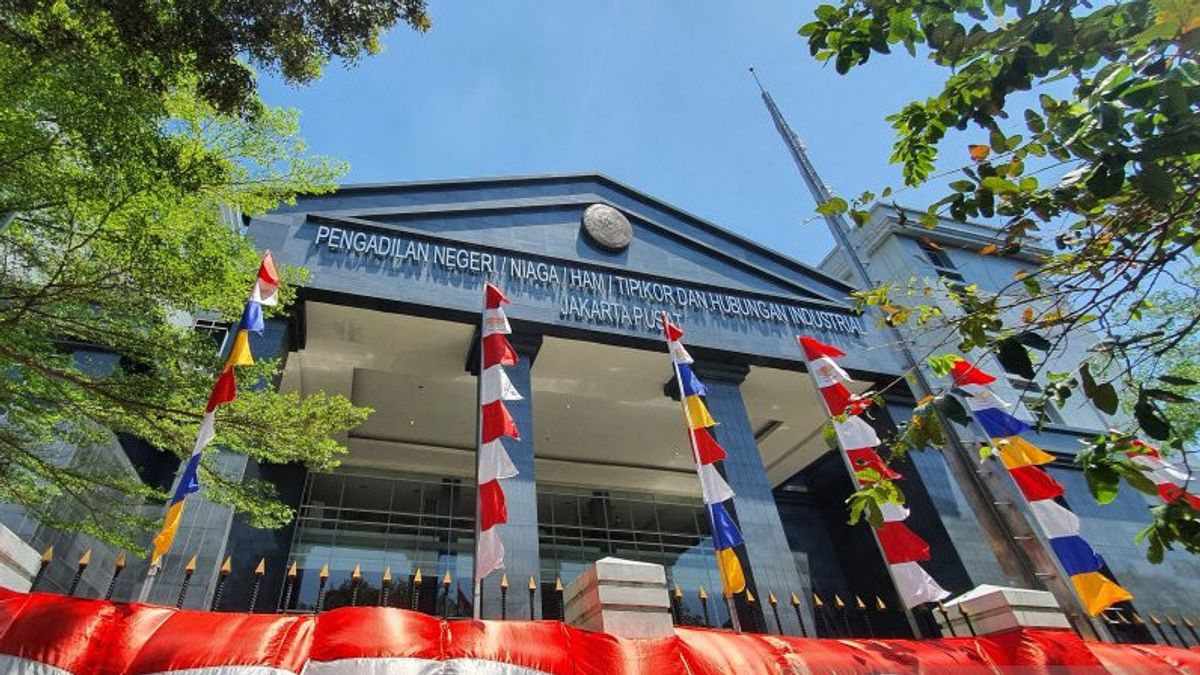 The Central Jakarta District Court Is Closed Due To COVID-19 Transmission Within The Office