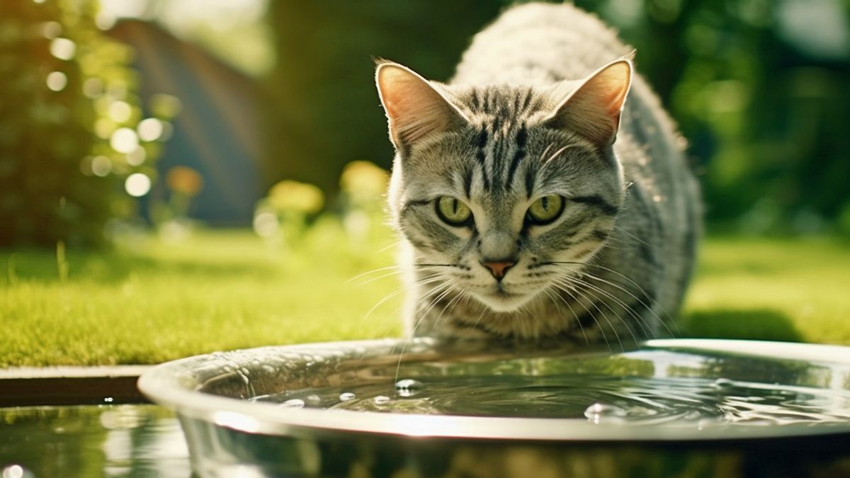 猫はほとんどが水を飲む、この5つのことが原因です