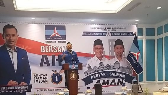 AHY Semangati Kader Menangkan Akhyar: Jangan Minder Meski Tidak Berada dalam Kekuasaan, Ini Medan Bung