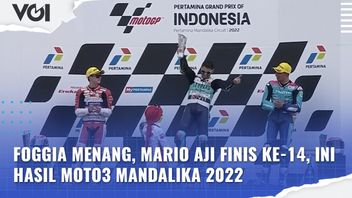 ビデオ:フォッジャが優勝、マリオ・アジが14位でフィニッシュ、マンダリカ2022 Moto3の結果