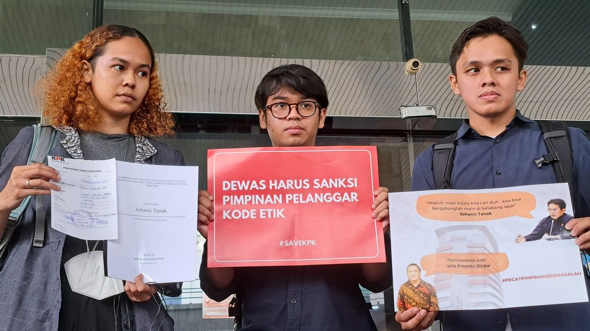 Report Johanis Tanak To The KPK Council, ICW Admits Bringing This Evidence