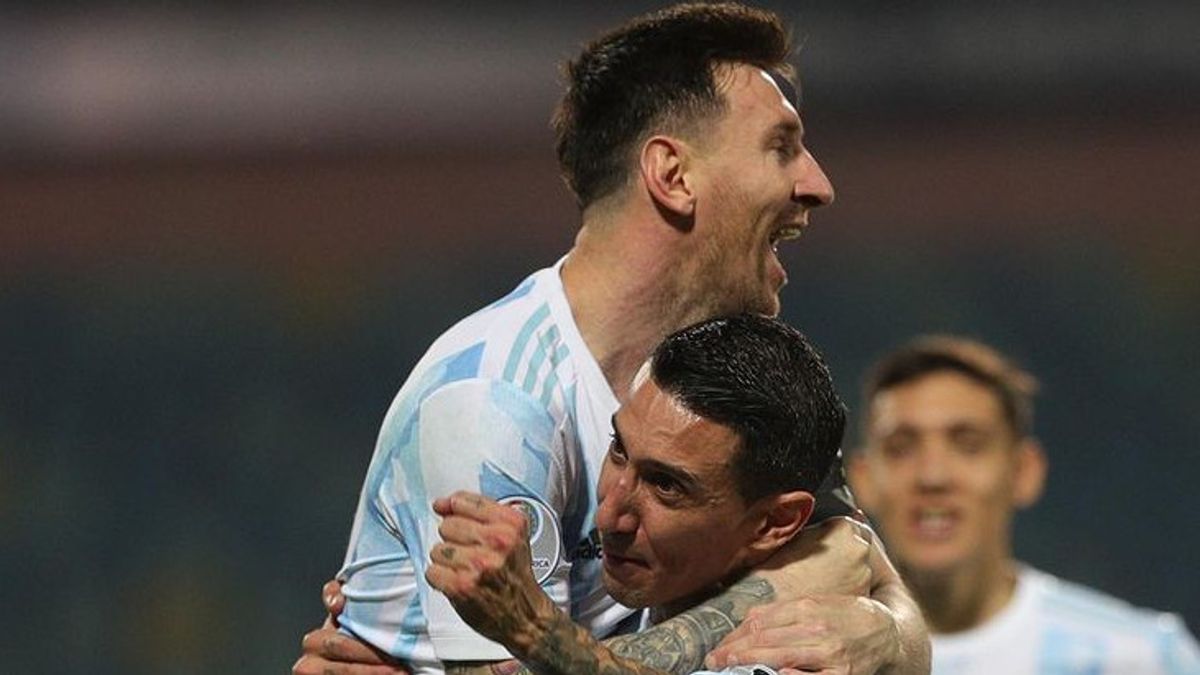 Tak Ada Kejutan dalam Daftar Pemain Argentina Kontra Brasil Bulan Depan, Masih Ada Messi, Di Maria dan Paredes