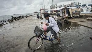 ジャカルタはレバランに先立つロブの洪水に警告します、これがきっかけです