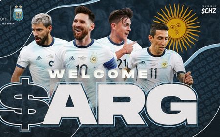 Token ARG Meroket saat Argentina Melaju ke Final Copa America