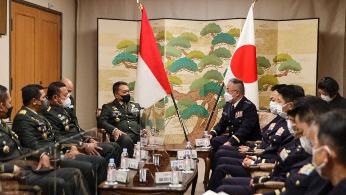 Army Chief Of Staff For Military Cooperation To Disaster Management With Japan