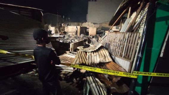 Police Suspect Police Dormitory Fire In Makassar From Gas Stove