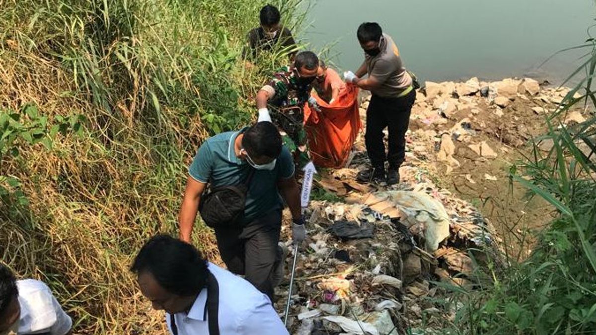 ODGJ di Serpong Tangerang Ditemukan Tewas di Pinggir Kali Cisadane