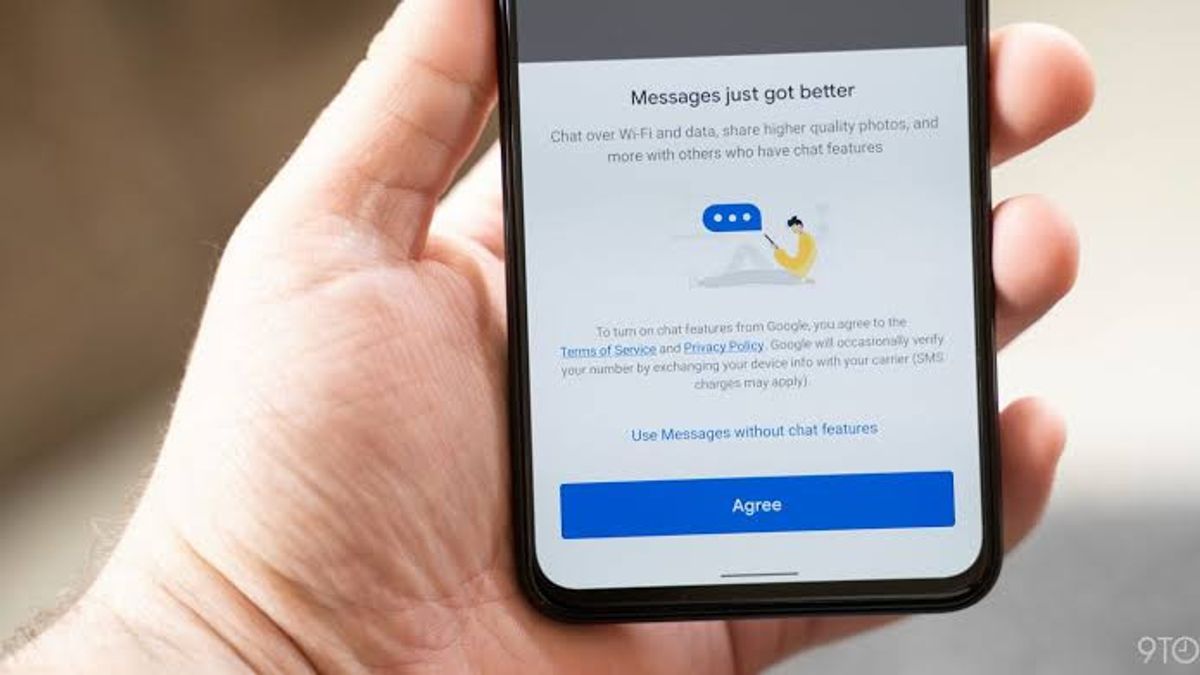 Google Tambahkan Fitur Enkripsi di Layanan SMS