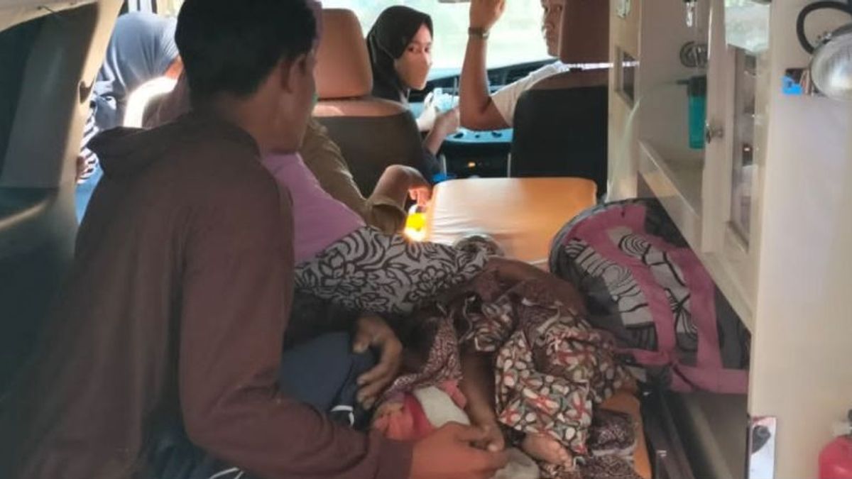 Police Check Mentality Of Mother Who Persecutes Her Baby With Sharp Weapons In Tebo Jambi