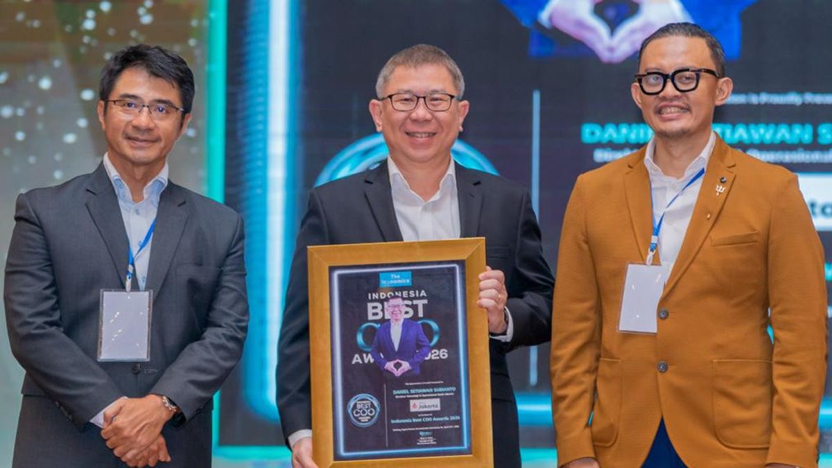 Bank Jakarta Raih Indonesia 50 Best CEO Awards dan Indonesia Best COO Awards 2026