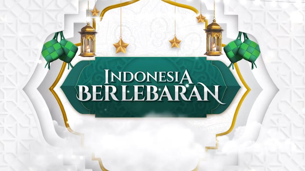 Les bienvenus avec des points forts intéressants d’information Mudik à la prière Ied à la mosquée d’Istiqlal