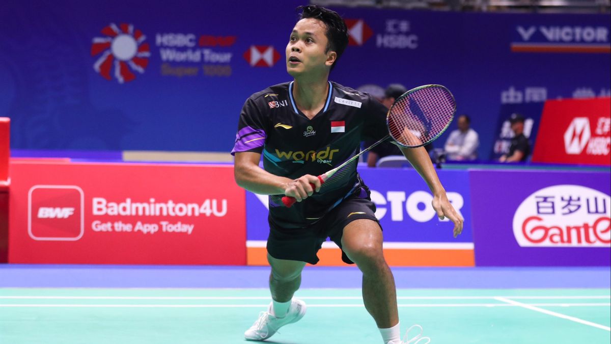 Anthony Ginting, Indonesia's First Representative, Who Was Eliminated At The Denmark Open 2024