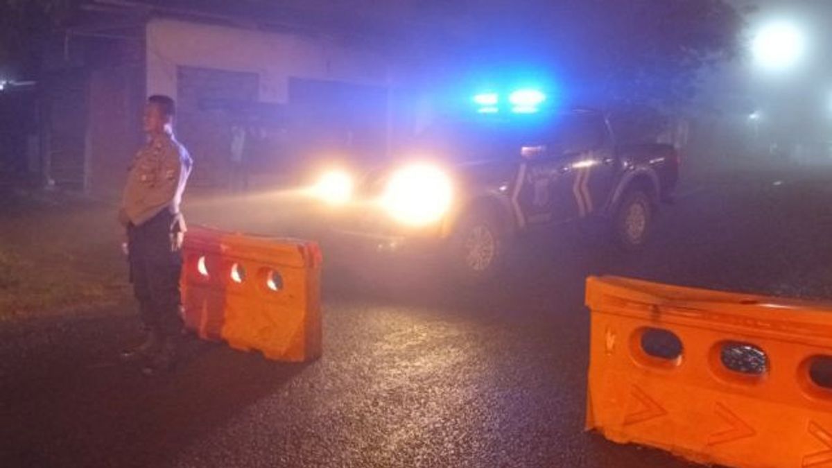 Longsor Tebing, Jalan Pleret–Dlingo Bantul Ditutup Sementara