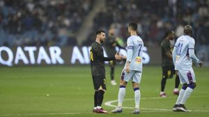 Drama 9 Gol dan 1 Kartu Merah Warnai Laga Riyadh All Star Vs PSG, Ronaldo dan Messi Catat Nama di Papan Skor