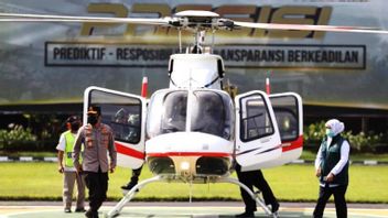 90 Menit Naik Helikopter, Gubernur Khofifah: Ada Pengurangan Volume Kendaraan