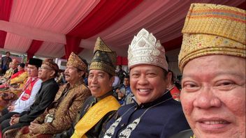 La Nyalla cite les remarques de Jokowi à Riau: 'Qui en est autre que M. le président'