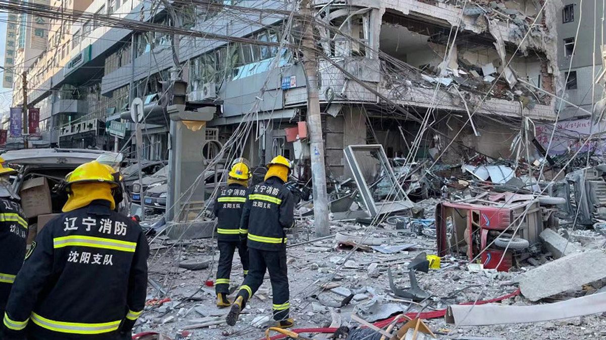 中国のレストランガス爆発で3人が死亡 数十人が負傷