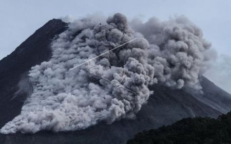 Gunung Merapi Erupsi, Muntahan Awan Panas Sampai 1,6 Kilometer