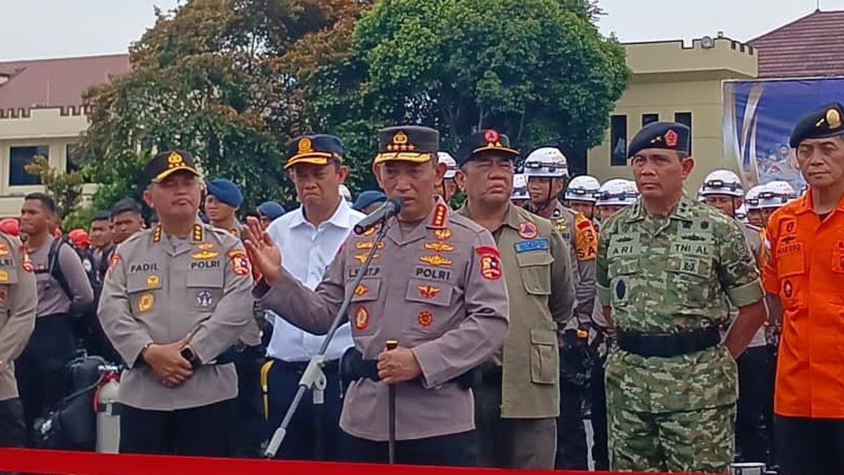 The National Police Chief Conveys 8 Mandates According To Prabowo's Directives