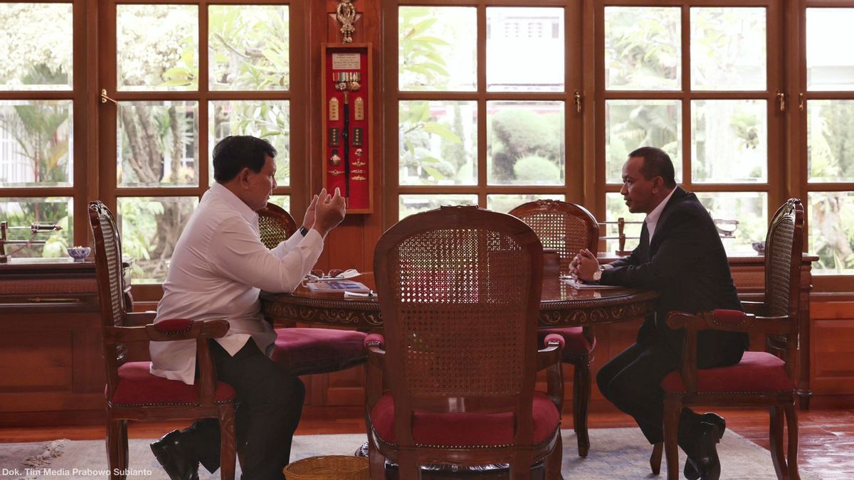 Prabowo Meets Four Eyes With Bahlil, Discussions On World Challenges And Potential Investment Of The Defense Sector