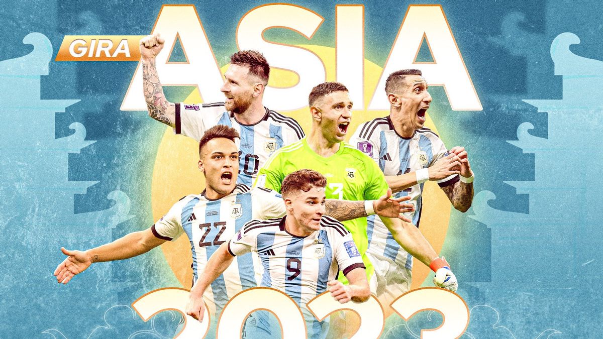 Resmi! Lionel Messi dan Timnas Argentina akan Lawan Indonesia di Jakarta