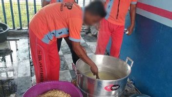 来自Bengkalis Riau监狱的故事：5名艰苦的囚犯每天生产20公斤豆豉，利润也支付给国库
