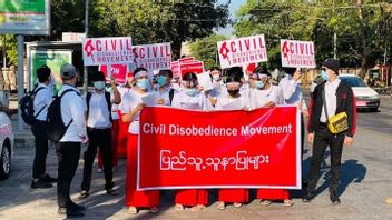 Berikan Perawatan Kesehatan untuk Kelompok anti-Rezim, Militer Myanmar Tangkap 18 Tenaga Medis