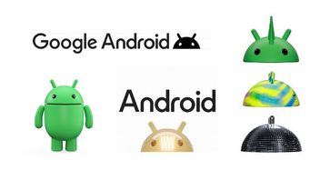New Look Of Logo And Android Robot Masks, Google Makes More Modern!