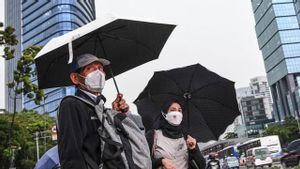 今日のジャカルタの天気予報:曇り、いくつかの地域の小雨