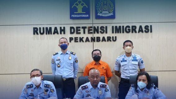 1 Chinese Foreigner Deported, Now Pekanbaru Immigration Detention Center Accommodates 888 People