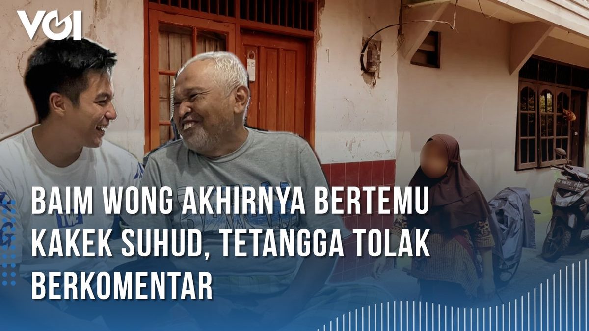 VIDEO: Damai itu Indah, Baim Wong Akhirnya Bertemu Kakek Suhud, Tetangga Tolak Berkomentar