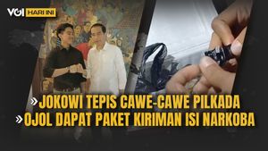VOI Hari Ini: Jokowi Bantah Cawe-Cawe Pilkada, Ojol Dapat Paket Kiriman Mi Instan Isi Narkoba