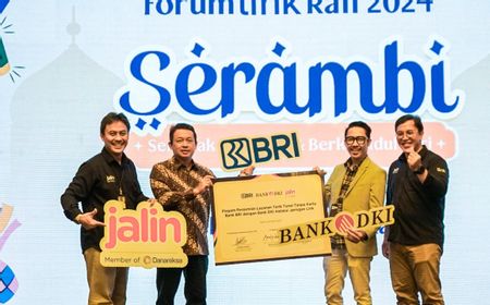 Kini Nasabah Bank DKI Bisa Tarik Tunai Tanpa Kartu di ATM BRI