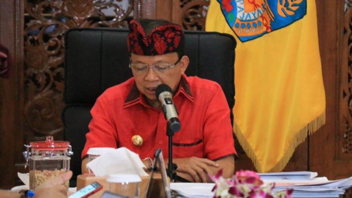 Bali Gouverneur Wayan Koster Demande Aux Ministres De Liquider Les Incitations Des Travailleurs De La Santé Qui N’ont Pas été Liquides 5 Mois