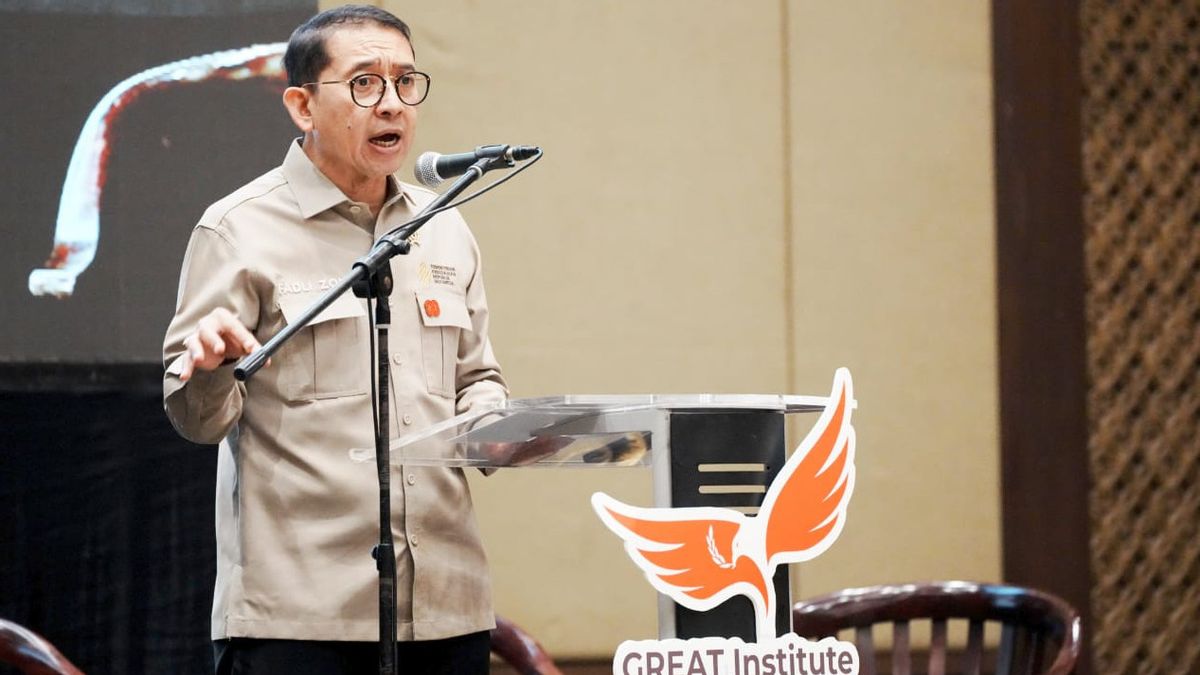 GREAT講演会での演説、メンブッド:インドネシア人間文化の論争:新世界と新文化