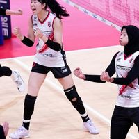 Megawati Hangestri di Tiga Laga Bersama Red Sparks, Tiga Besar Top Skor
