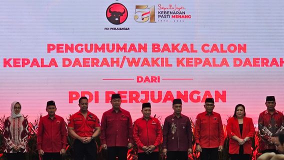 PDIP正式宣布Andika Perkasa-Hendrar Prihadi Maju Pilgub Central Java