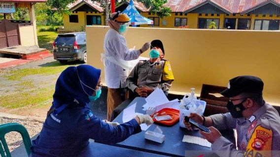 11 Anggota Polres Rejang Lebong Reaktif COVID-19, Gejalanya Hanya Batuk dan Demam Ringan