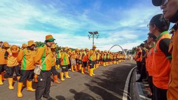 DLH DKI Siagakan 3.080 nettoyants pendant les vacances à Lebaran