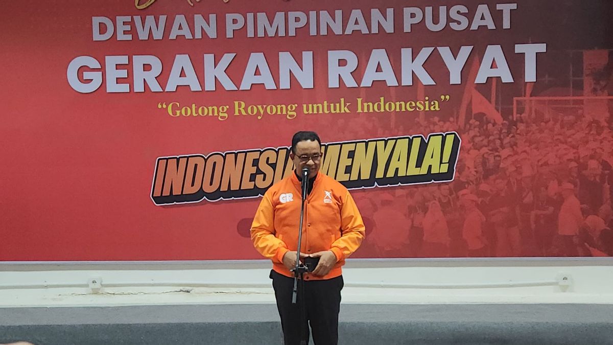 Anies Jadi Simbol Ormas Baru “Gerakan Rakyat”, Buat Kendaraan di Pilpres 2029?  