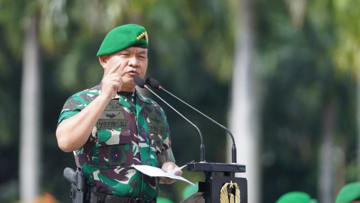 KSAD Jenderal Dudung Apresiasi Gerak Cepat Penangkapan Pembunuh Sadis Babinsa Koramil dan Istrinya di Papua
