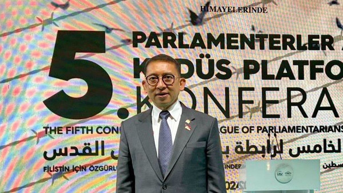 Terpilih Aklamasi, Fadli Zon Kembali Jadi Wakil Presiden Liga Parlemen Dunia untuk Palestina