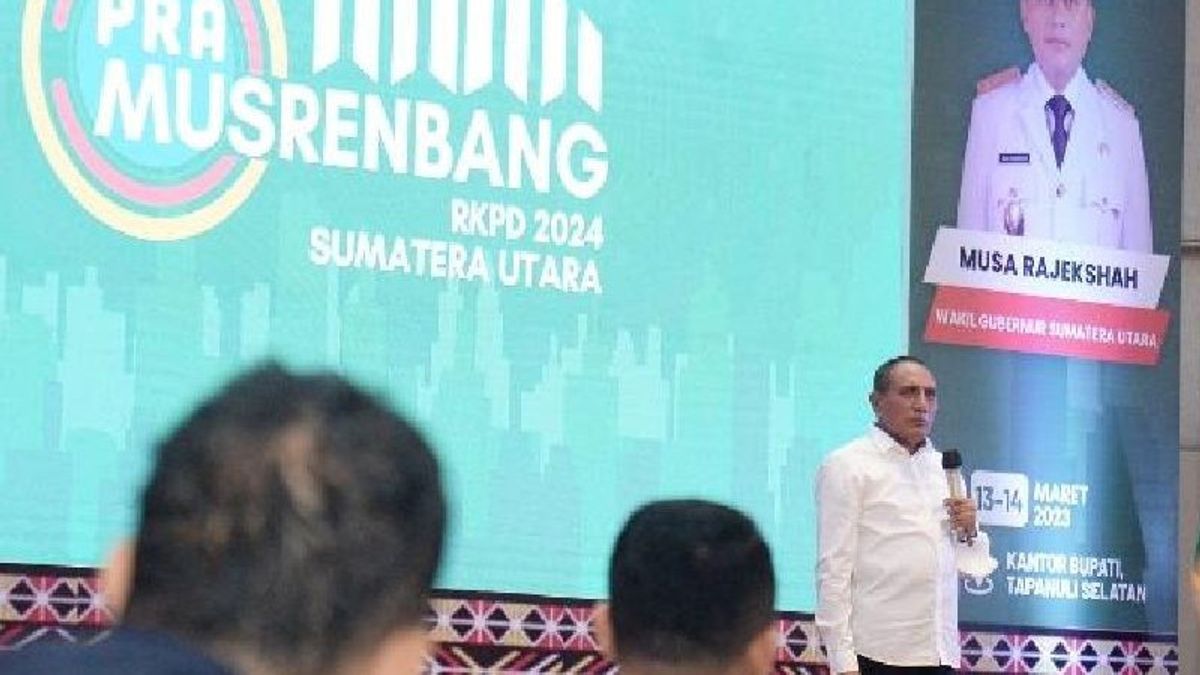 Gubsu Edy Minta RKPD 2024 Fokus Sektor Pertanian dan Infrastruktur