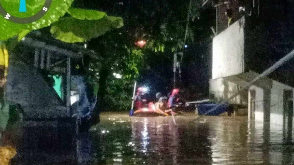 بعض سكان شرق بيجاتين فروا بسبب الفيضان