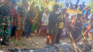 Buaya Raksasa Ukuran 4 Meter Resahkan Mayarakat Lombok Tengah Berhasil Ditangkap