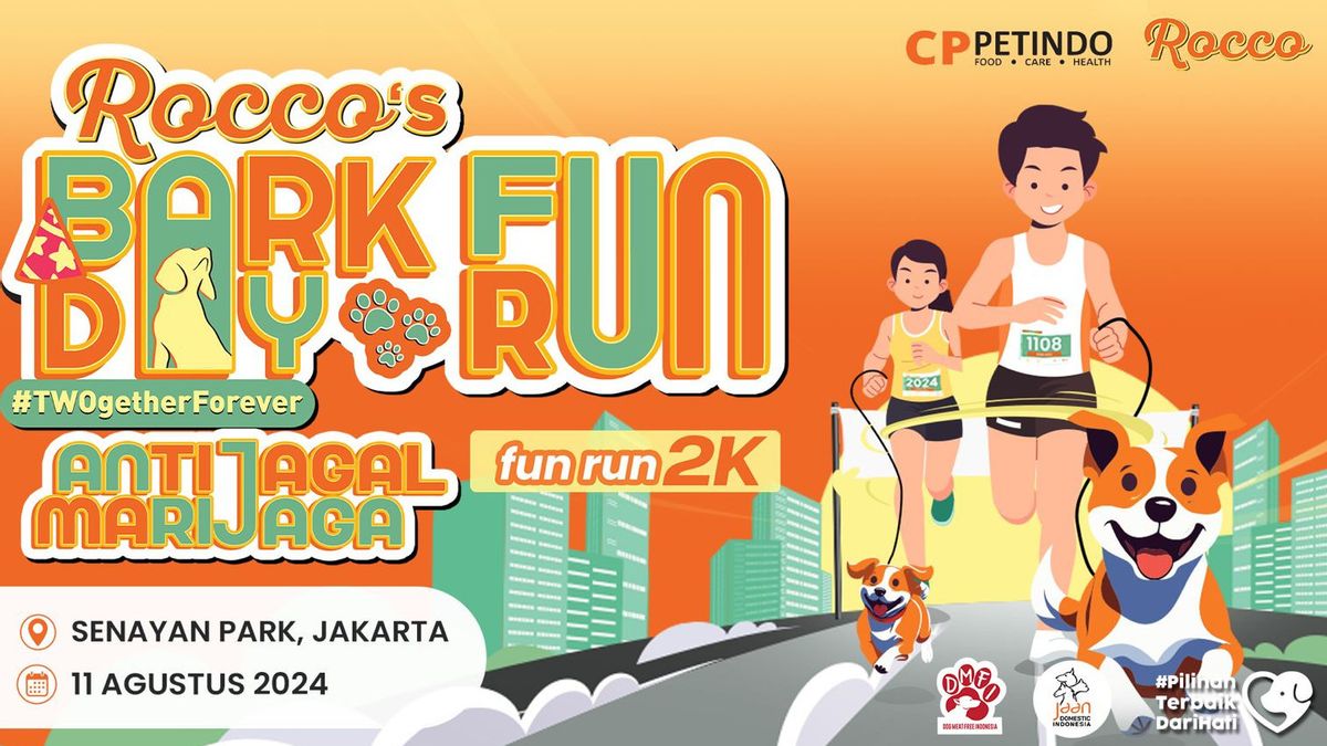 Dog Food Will Hold Bark Day Fun Run To Support Indonesian Dog Welfare