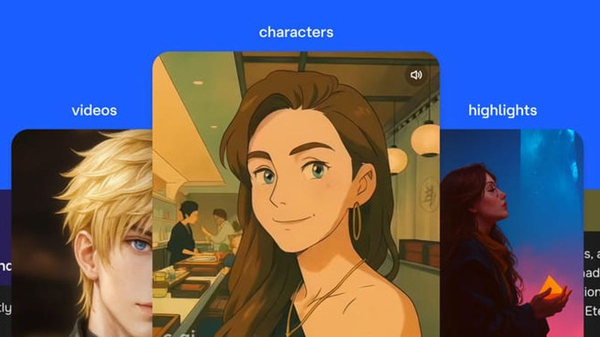 Chara karakter.AI アプリケーションにフィードを追加